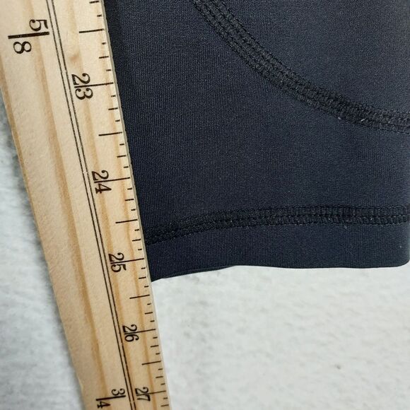 Zyia Active Womens Size 6-8 High Waist Performance Leggings Black Side Pockets - Picture 8 of 9